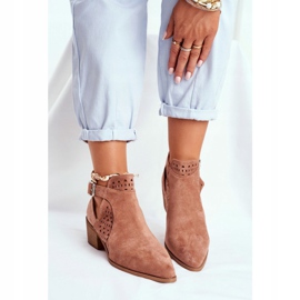 FB1 Botas femininas com recorte de primavera Pink Rita rosa 1 FB1 Botas femininas com recorte de primavera Pink Rita rosa 1