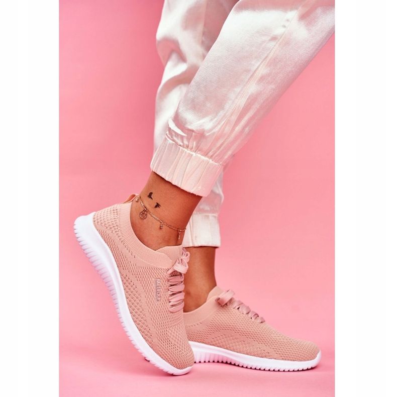 EVE Calçados Esportivos Femininos Rosa Claro Mais Rápido 1