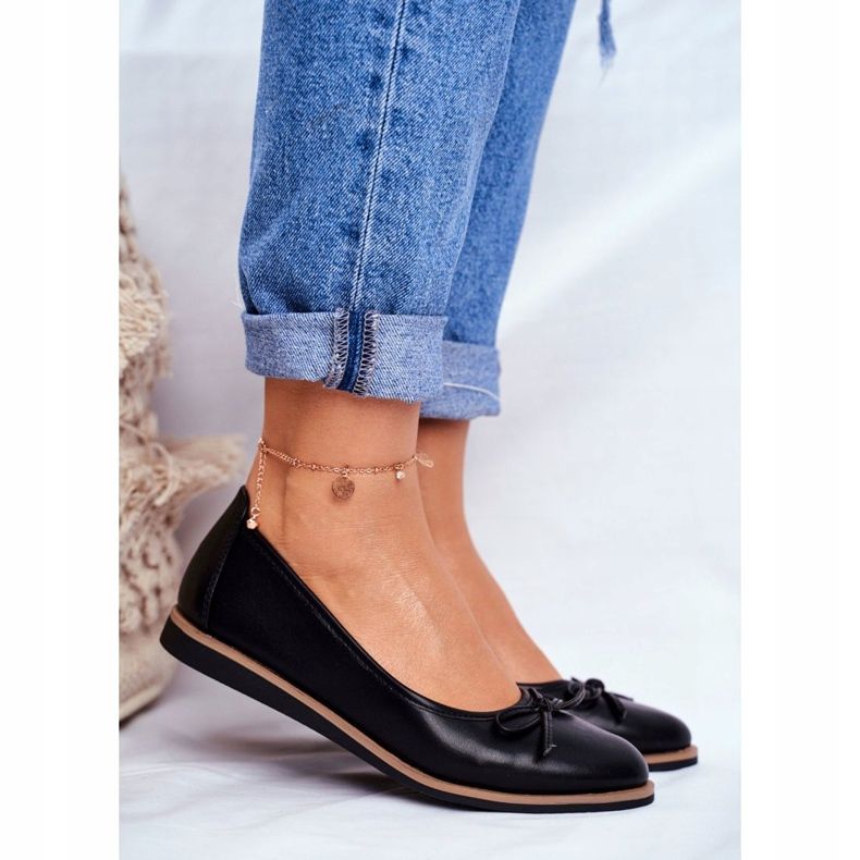 Bailarinas Femininas Sergio Leone Preto BL612 2