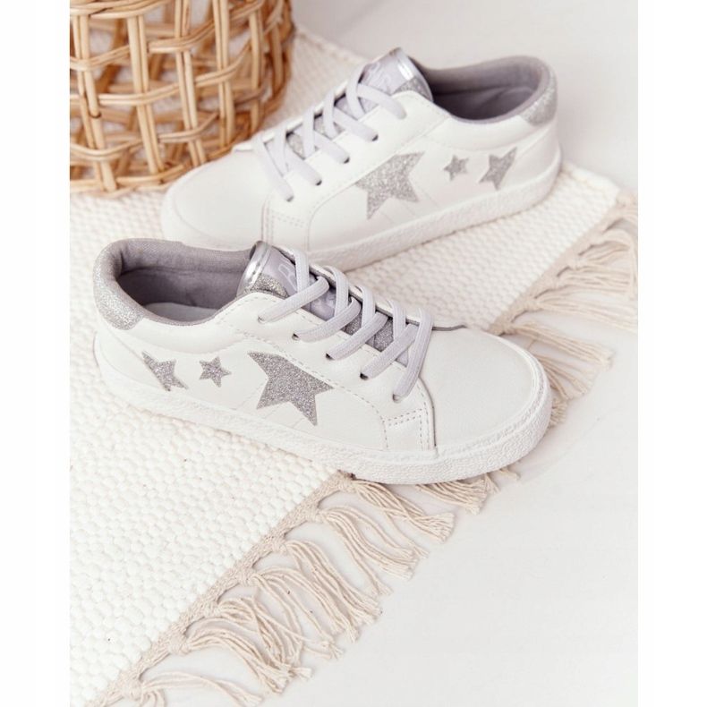 Tênis infantil infantil Big Star Slip-on Branco FF374034 1