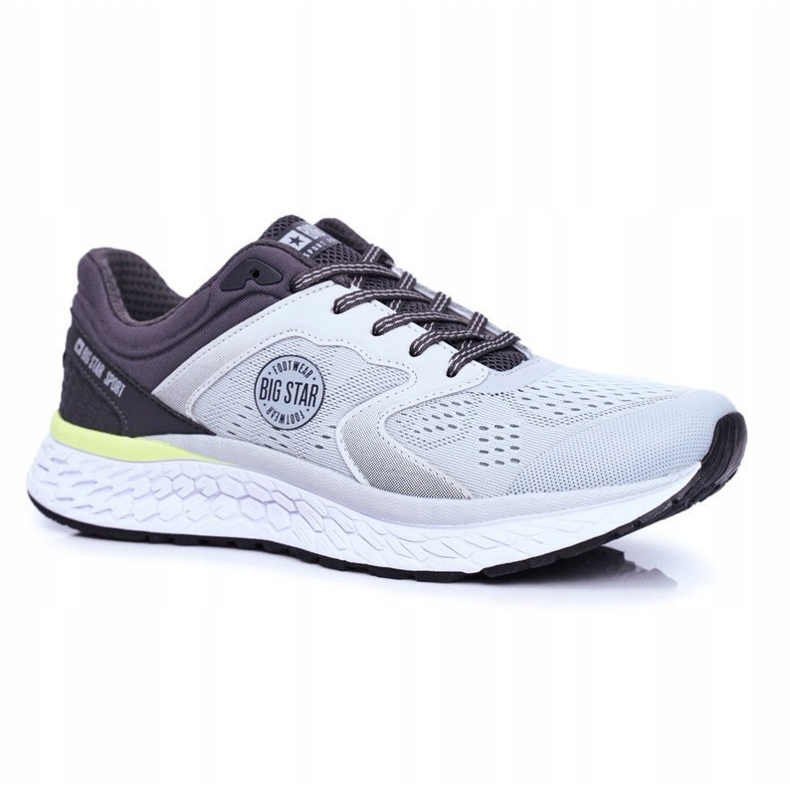 Sapatas esportivas masculinas Big Star cinza FF174227 1