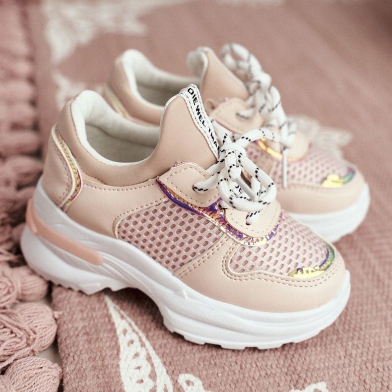 FRROCK Sapatos esportivos infantis rosa Matylda 1