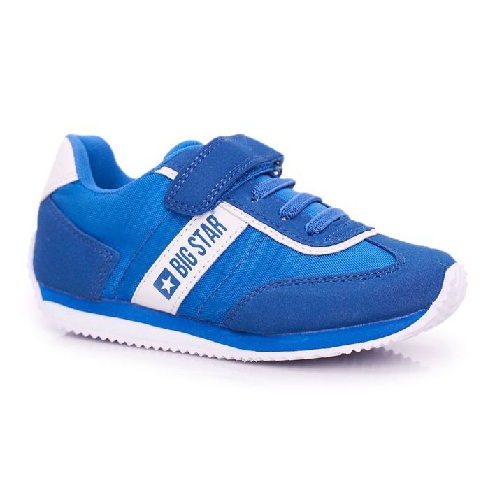 Calçados infantis esportivos Big Star com velcro azul FF374133 1