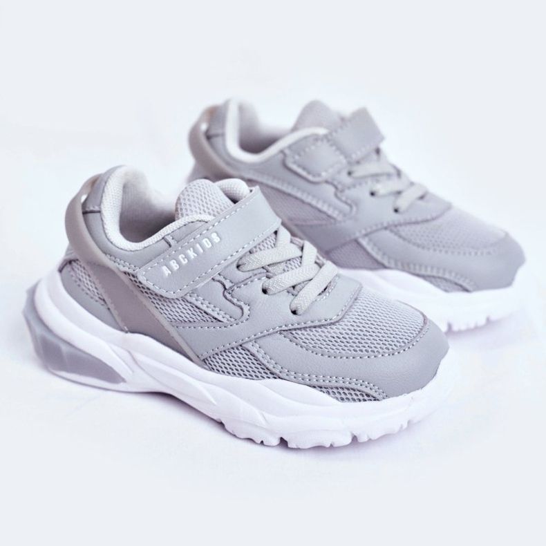 Calçados infantis esportivos cinza Abckids B933204077 2