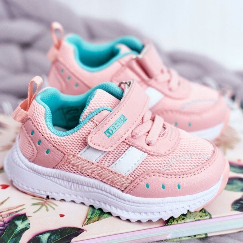 Sapatos esportivos infantis rosa ABCKIDS B933104083 1