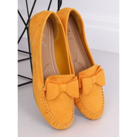 Mocassins de mel feminino B2020-6 amarelo 1
