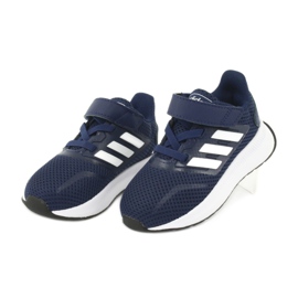 Tênis Adidas Runfalcon I Jr EG6153 branco azul marinho 3