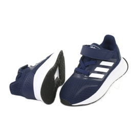 Tênis Adidas Runfalcon I Jr EG6153 branco azul marinho 4