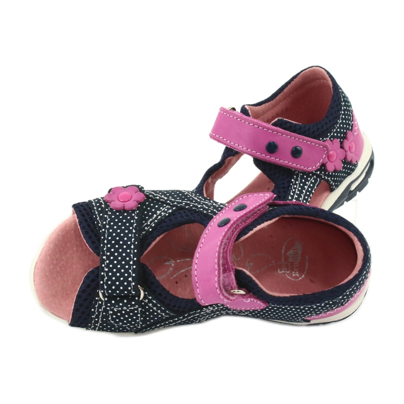 Ren But Sandálias de velcro Ren Mas azul marinho rosa branco azul-marinho 4