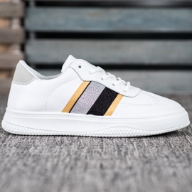 Small Swan Calçados Esportivos da Moda branco 2