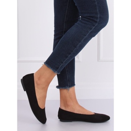 Bailarinas femininas negras macias NK17P Black preto 2