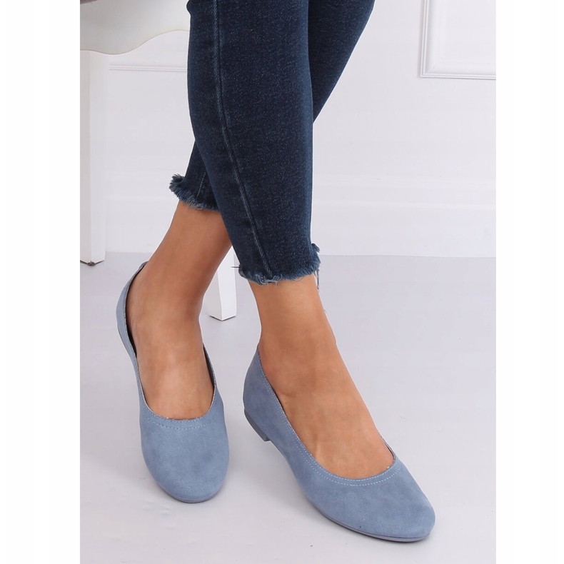 Blue NK17P Blue soft ballerinas para mulheres azul 2