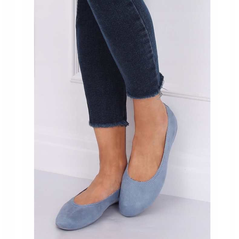 Blue NK17P Blue soft ballerinas para mulheres azul 1