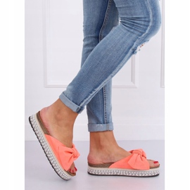 Chinelos femininos coral LK29P Coral rosa 2