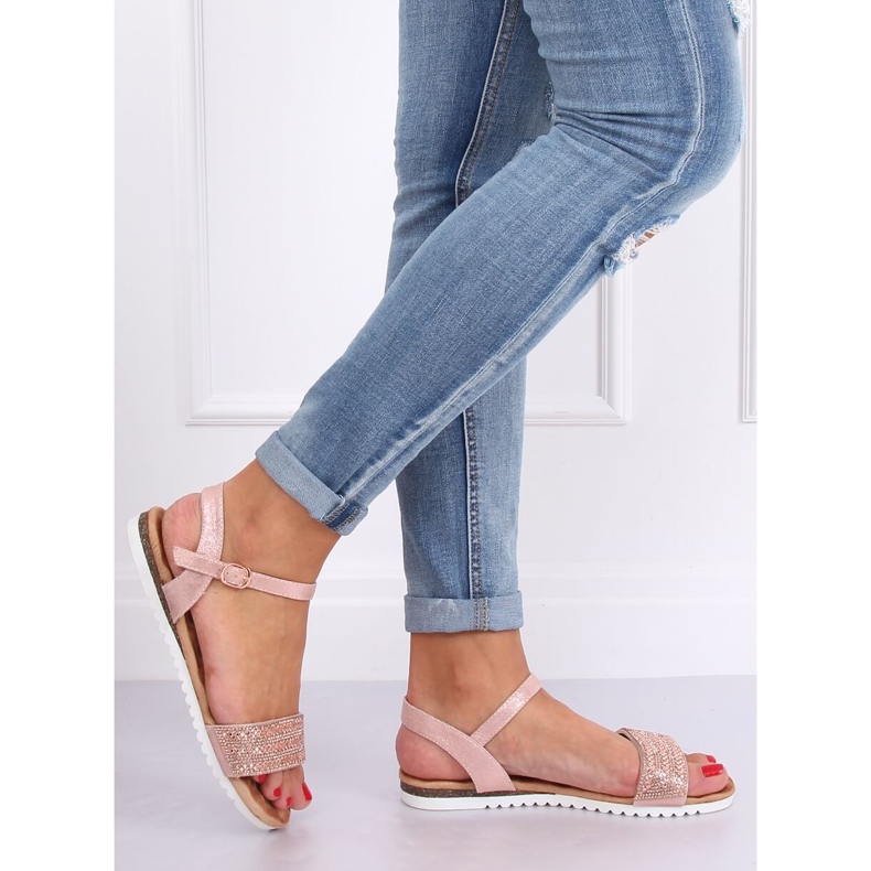 Sandálias femininas rosa HT-69 rosa 2