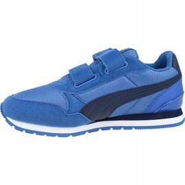 Malha Puma St Runner V2 Ps Jr 367136 07 azul 1 Malha Puma St Runner V2 Ps Jr 367136 07 azul 1