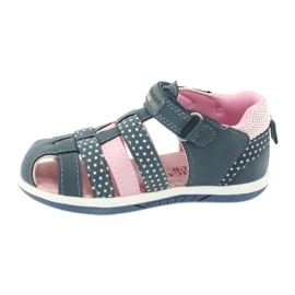 Sandálias femininas American Club DR16 / 20 branco azul marinho rosa 2