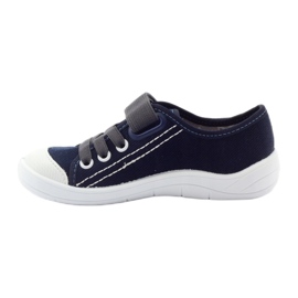 Tênis Befado 251Q047 com velcro, azul marinho 1