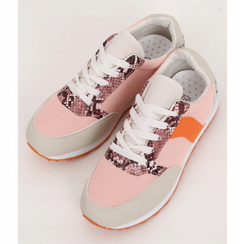Calçados esportivos femininos BL203 Orange multicolorido 1