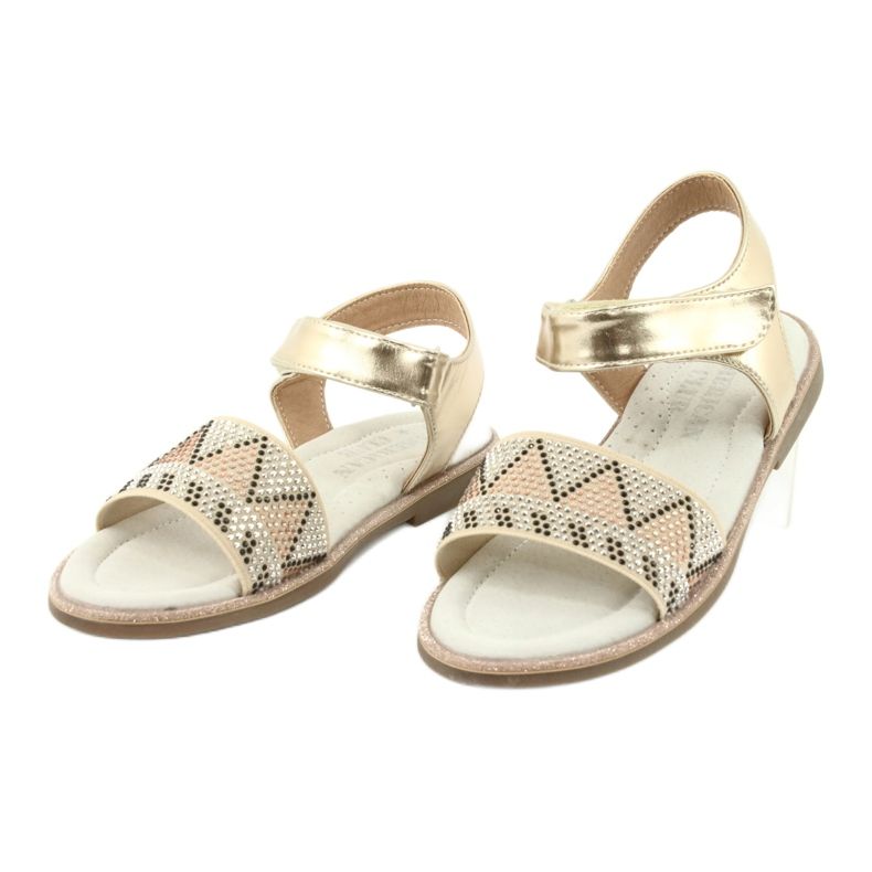 American Club Sandals Girls preto 2