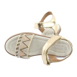 American Club Sandals Girls preto 3