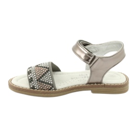 American Club Sandals Girls prata 2