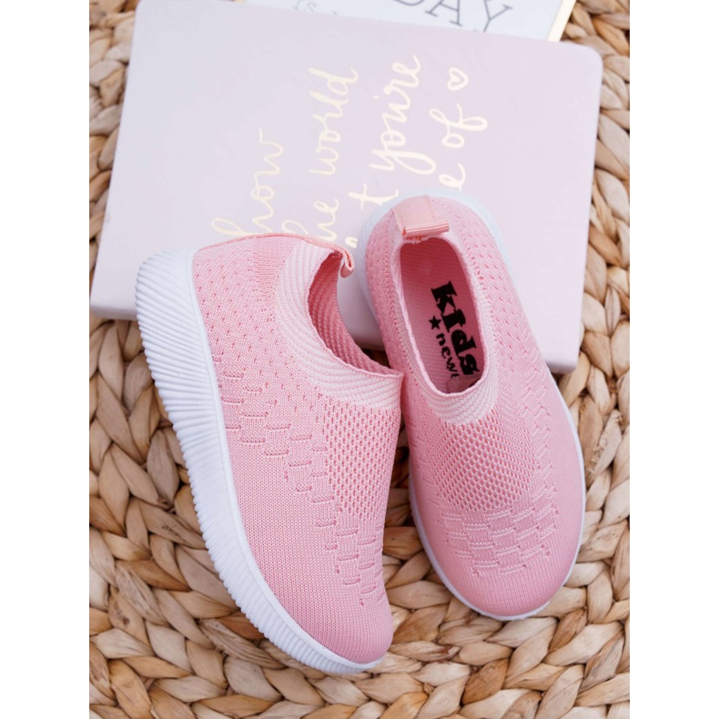 EVE Sapatos esportivos infantis rosa infantil Lambi 2