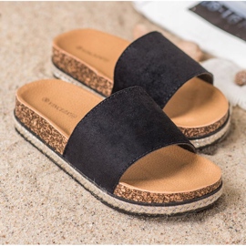 Chinelos VINCEZA pretos 1