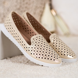 Renda Senhores elegantes com cristais amarelo 1