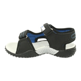 American Club Sandals Leather Insert HL21/20 preto/azul 1
