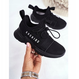 Calçados Esportivos Infantis Juventude Negra ABCKIDS B012310074 preto 2