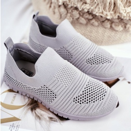 EVE Calçados Esportivos Infantis Gray Bobi cinza 1