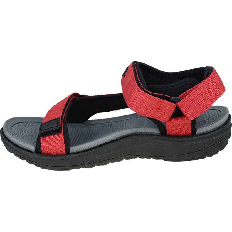 Sandálias femininas Lee Cooper LCWL-20-34-014 preto vermelho 1