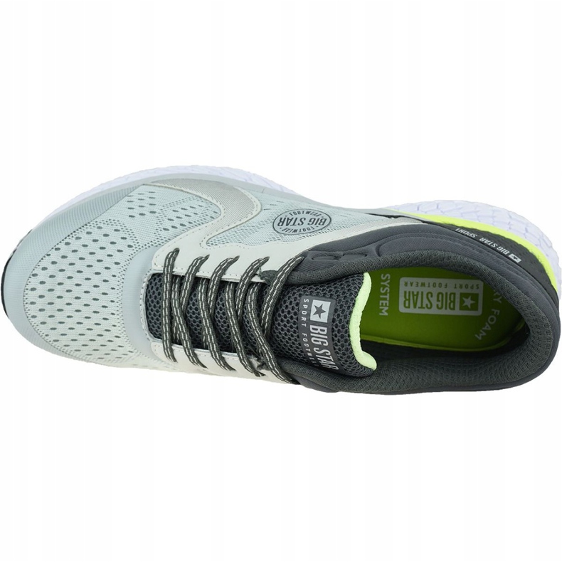 Sapatos Big Star Big Yan M FF174227 cinza 2