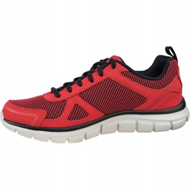 Calçados Skechers Track-Bucolo M 52630-RDBK vermelho 1