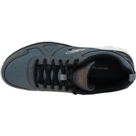 Skechers Track-Scloric M 52631-CCBK cinza 2