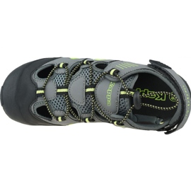 Sandálias Kappa Taken T 260585T-1633 azul cinza 2