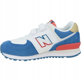 Sapatos New Balance Jr YV574SCF branco azul 1