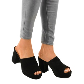 Salto de camurça preta 9R17 preto 1