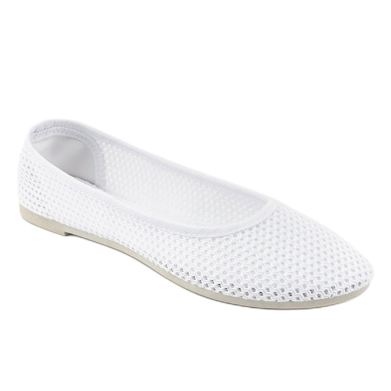 Bailarinas de renda branca JX56 branco 1