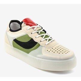 Tênis esportivos verdes LA51P multicolorido 1