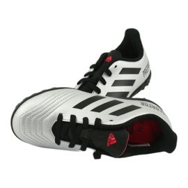 Chuteiras Adidas Predator 19.4 Tf Jr G25825 prata 5