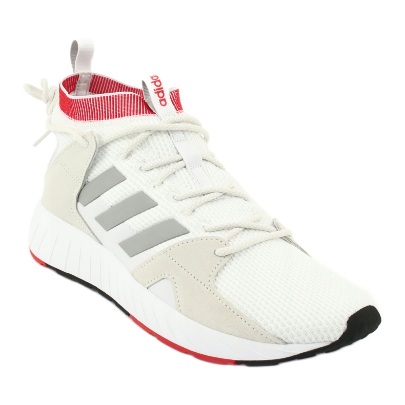 Sapatos Adidas Questarstrike Mid M G25775 branco vermelho cinza 1