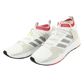 Sapatos Adidas Questarstrike Mid M G25775 branco vermelho cinza 2