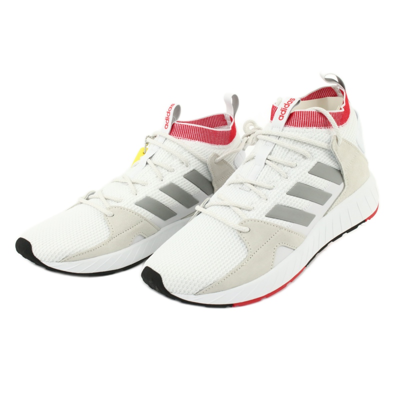 Sapatos Adidas Questarstrike Mid M G25775 branco vermelho cinza 2