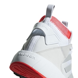 Sapatos Adidas Questarstrike Mid M G25775 branco vermelho cinza 5
