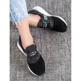 Tênis de couro Look VINCEZA preto 1