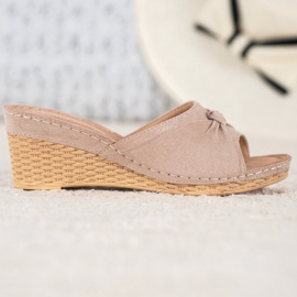 Chinelos VINCEZA glitter elegantes amarelo 2