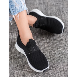 SHELOVET Calçados Esportivos Slip-on preto 1