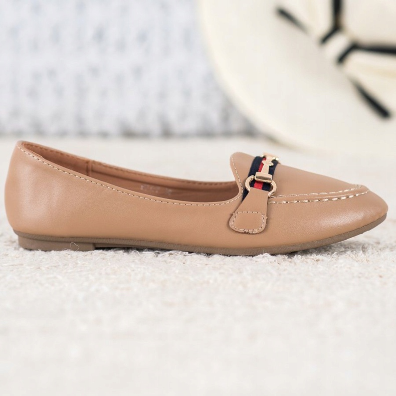 Clowse Senhores elegantes com couro ecológico marrom 2